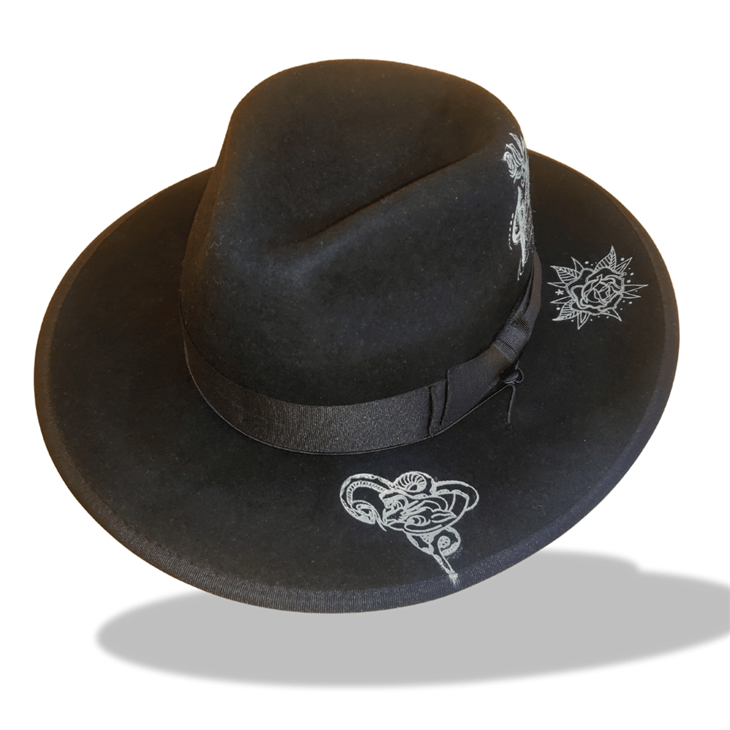 Panamský plstěný klobouk